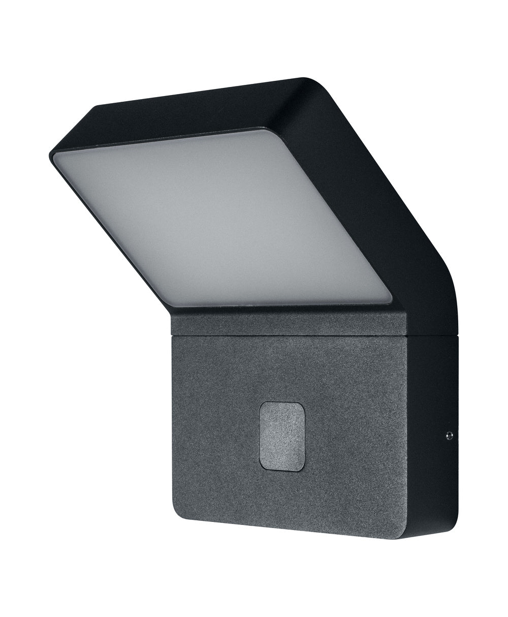 Ledvance ENDURA STYLE Applique murale LED 12W 3000K 750 lumens IP44 Gris Foncé Extérieur Montage en Surface