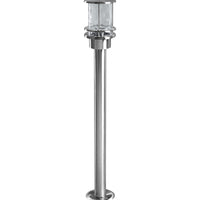 Ledvance ENDURA Classic Post 80cm E27 Lampe de chemin extérieure en acier inoxydable LED IP44