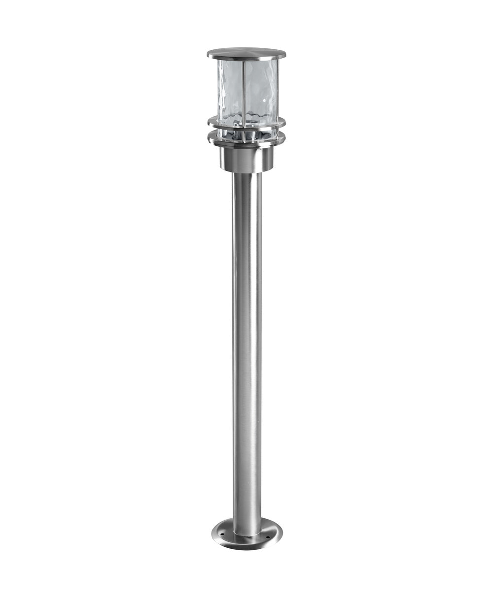 Ledvance ENDURA Classic Post 80cm E27 Lampe de chemin extérieure en acier inoxydable LED IP44