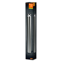 Ledvance ENDURA Style Cylinder 80cm LED roestvrijstalen buitenmuurlamp 6W 3000K IP44 Warm Wit