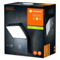 Ledvance ENDURA STYLE Applique murale LED 12W 3000K 750 lumens IP44 Gris Foncé Extérieur Montage en Surface