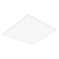 Panneau LED Tsong en aluminium compact 33W, 3630 lumens, 3000K blanc chaud, 60x60cm, UGR < 19