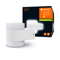 Ledvance ENDURA Style UpDown Puck LED Wandlamp 12.5W 3000K 980 lumen IP44 Wit Aluminium Buiten