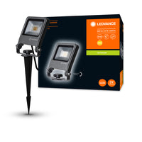 Ledvance ENDURA Garden Flood Spike LED Buitenlamp 10W 3000K 800 lumen IP65 Donkergrijs
