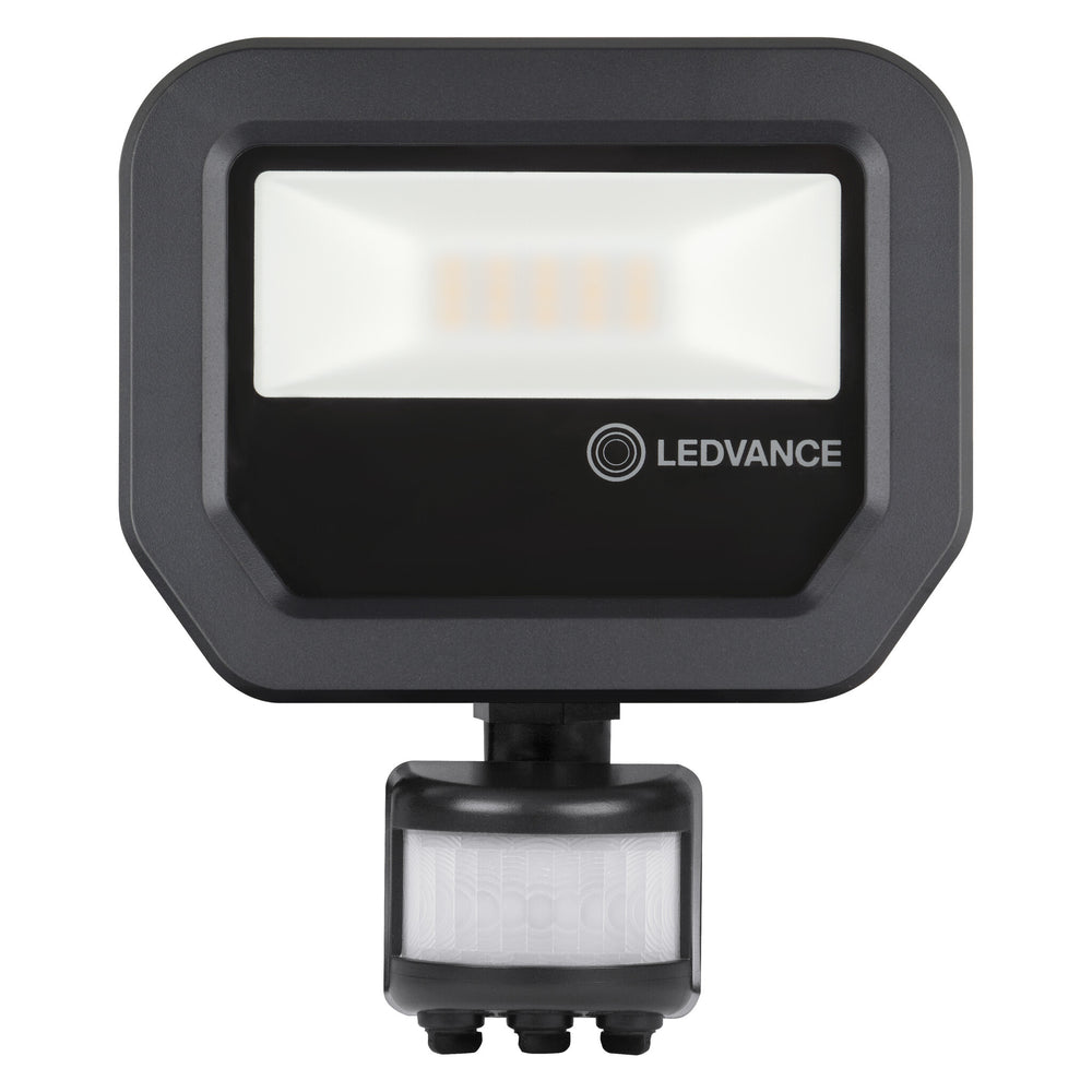 Tsong LED schijnwerper sensor gen 3 zwart 8W 1200 lumen 100° 840 koelwit IP66