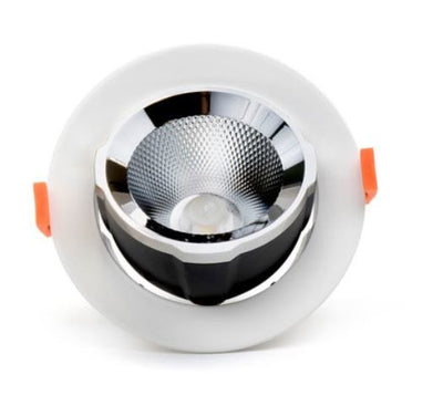 LCB LED Downlight 10W winkelverlichting, 3000K of 4000K, IP20, 220-240V, Philips chip, CRI 80, inbouwspot