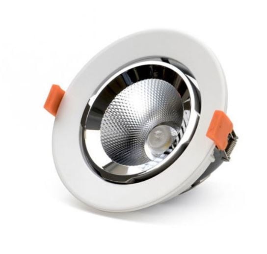 LCB LED downlight 10W met 3000K of 4000K opties, Philips chip, IP20