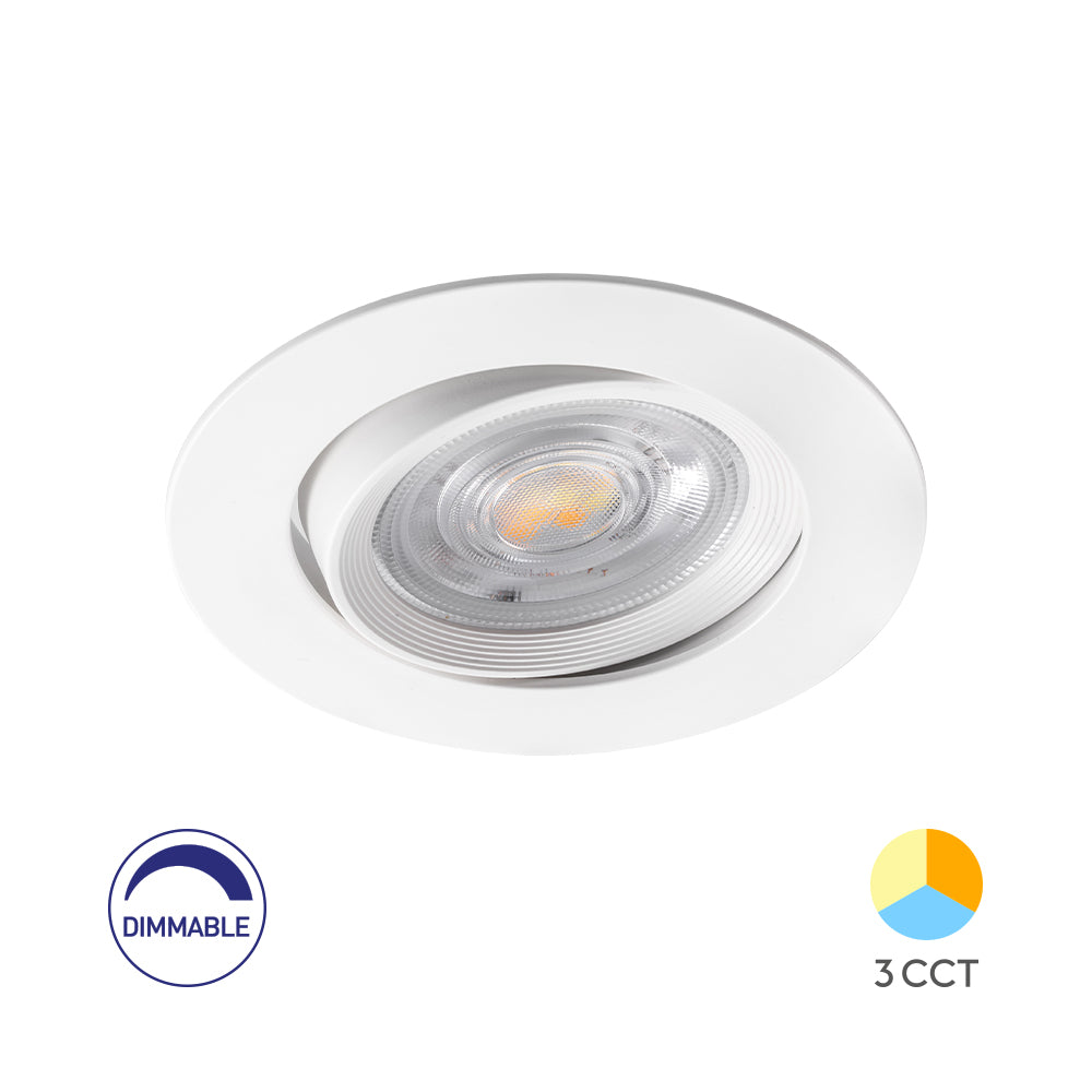 Braytron 7W dimbare LED-spot 630 lumen 3-in-1 kleur wit IP20