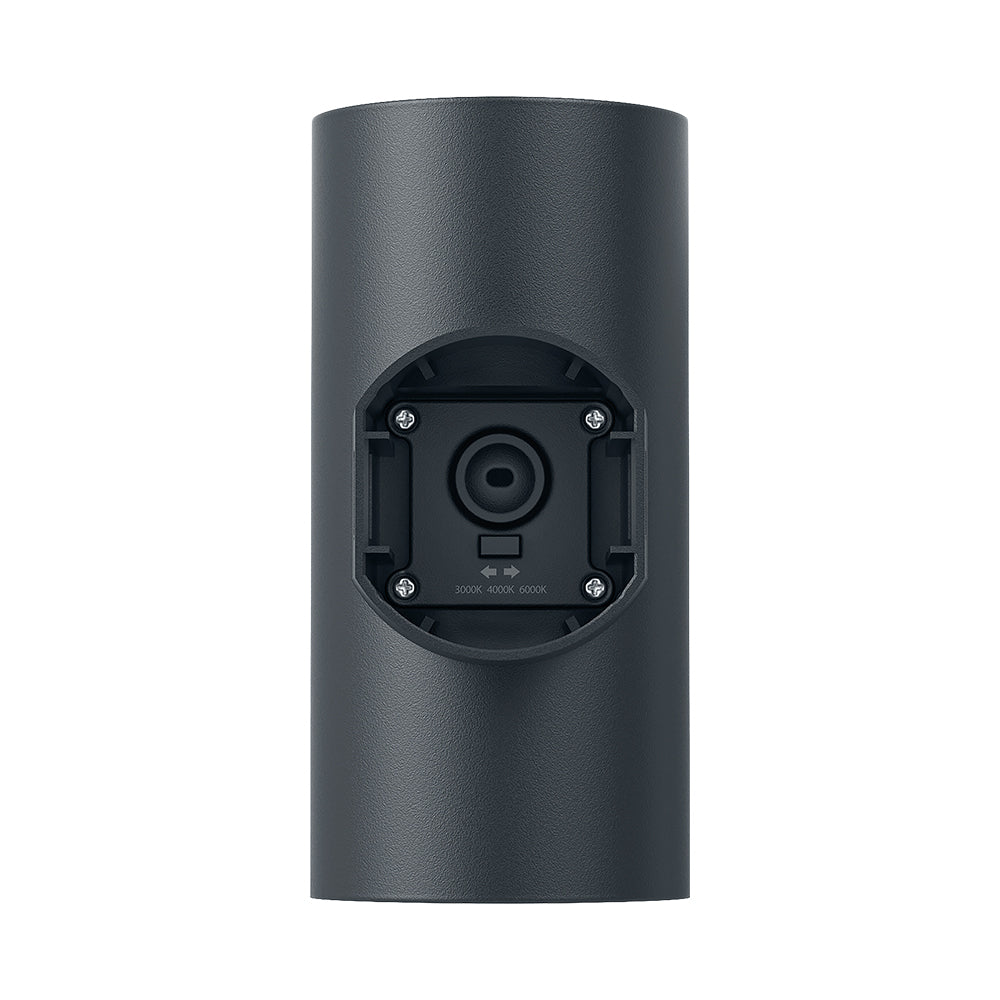 Applique murale LED d'extérieur Braytron 2x9W IP65 3IN1 1780 lumen gris