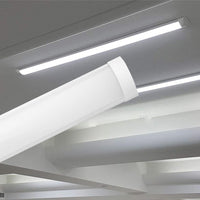 Braytron réglette LED 35W 6500K 3600 lumens IP40 220-240V Blanc 1175mm éclairage intérieur blanc froid