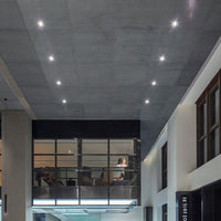 Spot encastré LED Braytron 7W IP54 Aluminium Noir découpe 89mm 70mm éclairage intérieur