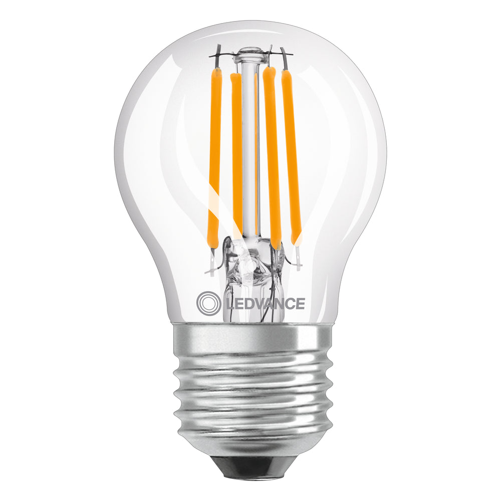 Ampoule LED filament E27 classique transparente 5.5W 2700K 806 lumens blanc chaud remplace 60W