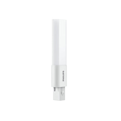 Ampoule Philips CorePro LED PL-S 3,5W 3000K G23 avec 360 lumens et angle de faisceau de 120 degrés