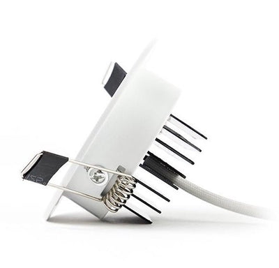 3W dimbare LED-inbouwspot met 4000K wit licht, vervangt 25W, kantelbaar