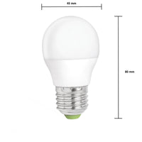 Lampe LED Spectrum E27 dimmable 6W remplace 42W 6000K lumière du jour 520 lumens ampoule sphérique