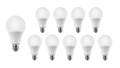Spectrum E27 LED lampen set 10x A60 10.5W 1521 lumen 3000K Philips chip 220-240V 120° CRI 80 IP20 CE RoHS