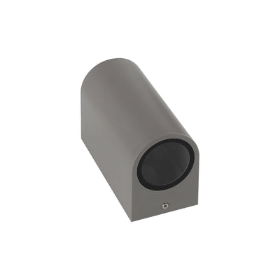 Applique murale LED Spectrum pour usage extérieur - lumière haut et bas, 150x73mm, lanterne grise IP54