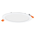 LED inbouw downlight slank 22W 2000 lumen 110 graden 865 daglicht 225mm