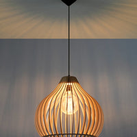 Sollux Lighting LED hanglamp APRILLA, 1xE27 fitting, 220-240V, IP20, mat goud aluminium, CE RoHS