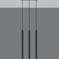 LED Hanglamp zwart PASTELO - 3 x G9 aansluiting