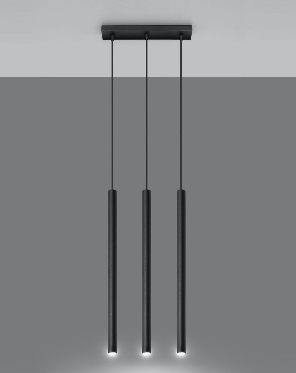 LED Hanglamp zwart PASTELO - 3 x G9 aansluiting