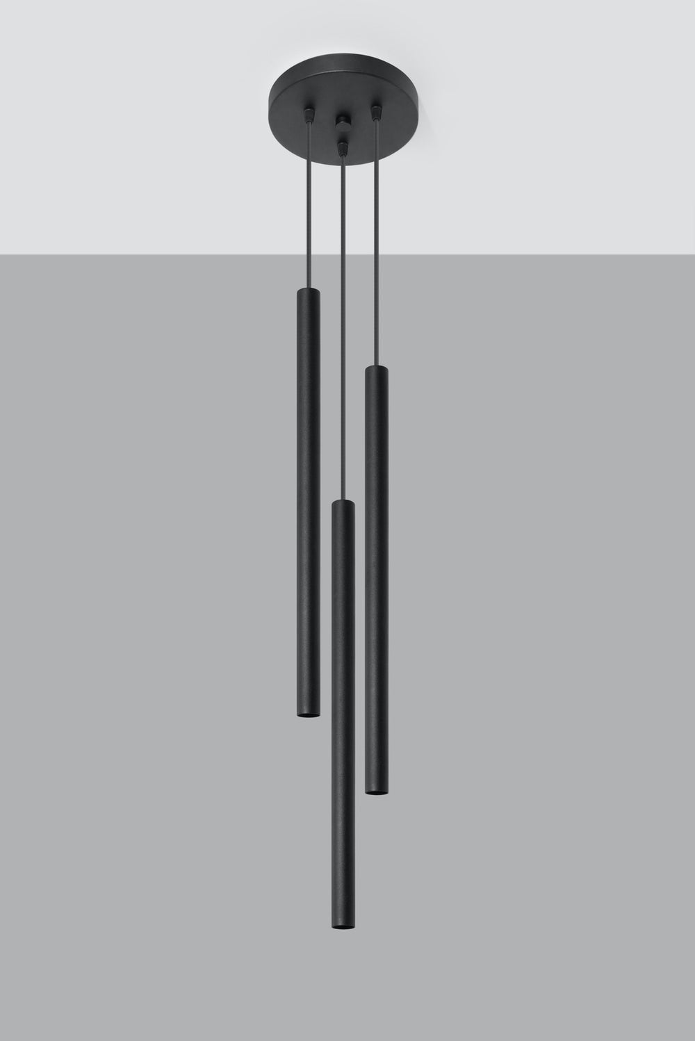 LED Hanglamp zwart PASTELO - 3 x G9 aansluiting