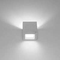 LED Wandlamp beton LEO - 1 x G9 aansluiting 
