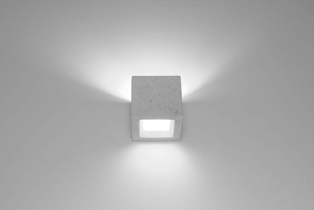 LED Wandlamp beton LEO - 1 x G9 aansluiting 