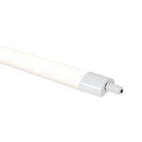 Luminaire LED Spectrum 150cm 45W 4000K IP65 5150 lumens montage plafond ou suspension Blanc