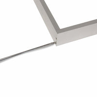 Panneau LED aluminium argent 120x60cm cadre avec puce Philips