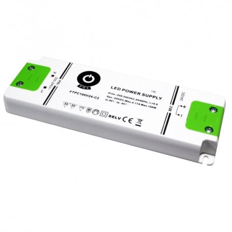 Alimentation LED GLP 24V 100W 4.17A IP20 driver CE RoHS avec performance fiable pour éclairage intérieur