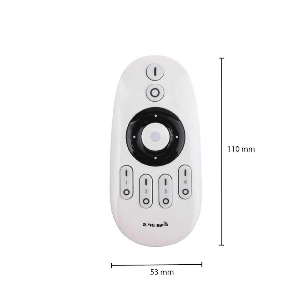 télécommande rf 2,4 ghz couleur unique pour bandes LED 12v-24v