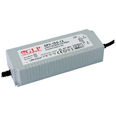 Adaptateur secteur LED GLP 24V 150W 6.25A IP67 étanche