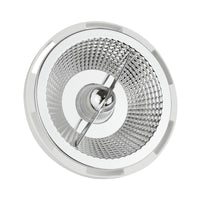 LED Spot - GU10 AR111 - 12W vervangt 70W - 3000K warm wit licht - Lichtspreiding 20°