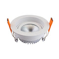 Spot encastré LED LCB 95mm IP65 blanc 5W 420 lumen 2700K blanc chaud