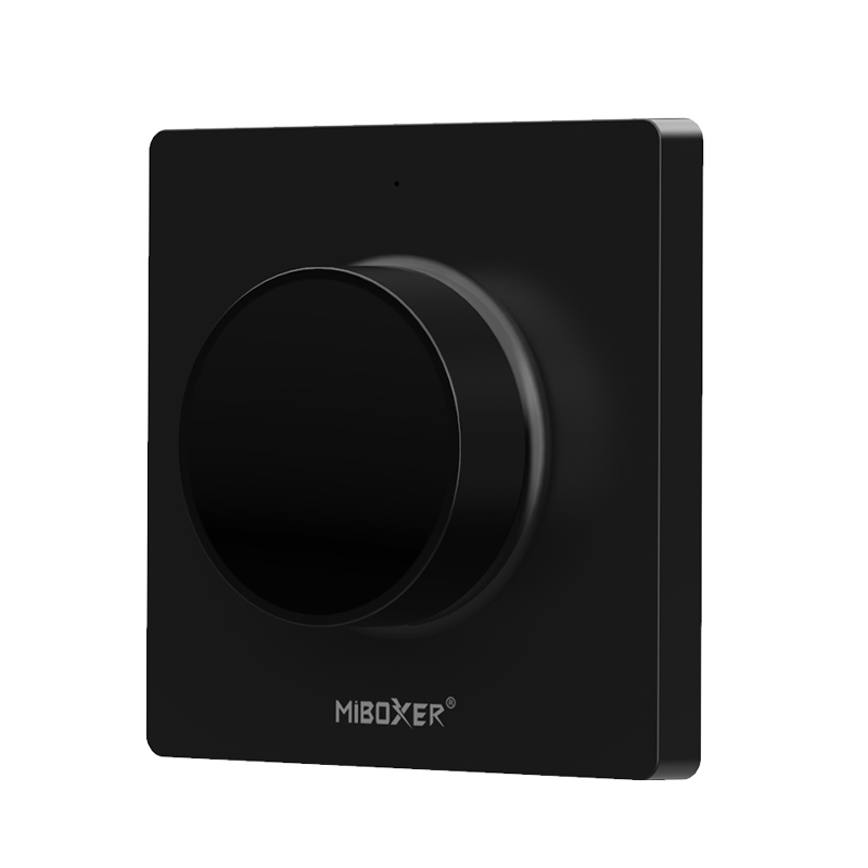 Variateur mural sans fil LED Tsong CCT Noir, IP20, 220-240V, certifié CE RoHS