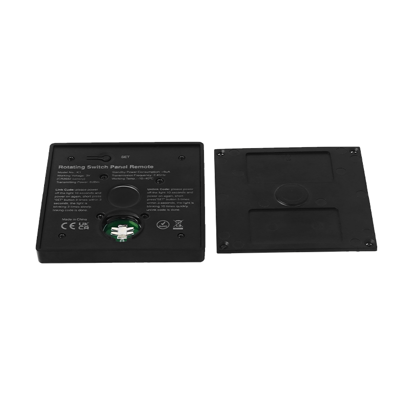 Contrôle mural dimmer CCT sans fil Tsong noir 220-240V AC compatible