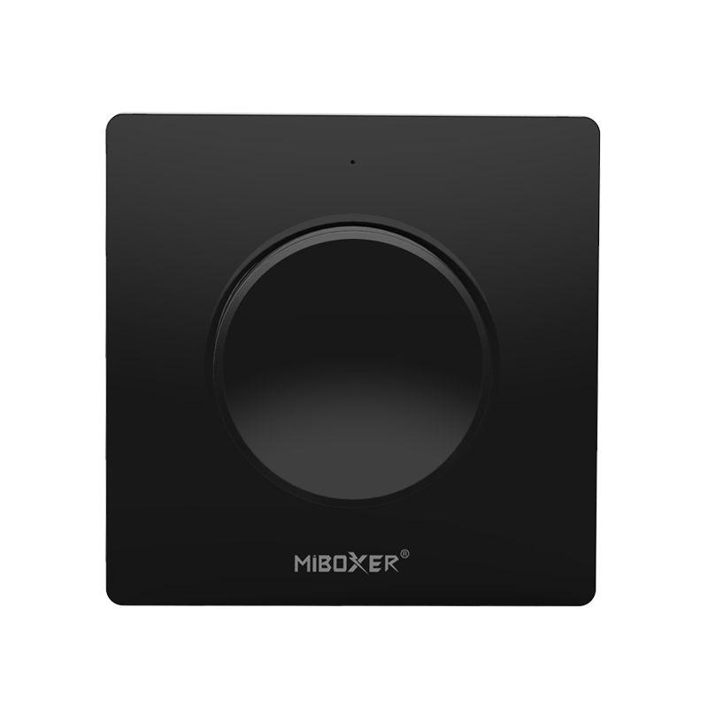 Contrôle mural dimmer CCT sans fil Tsong noir 220-240V AC compatible