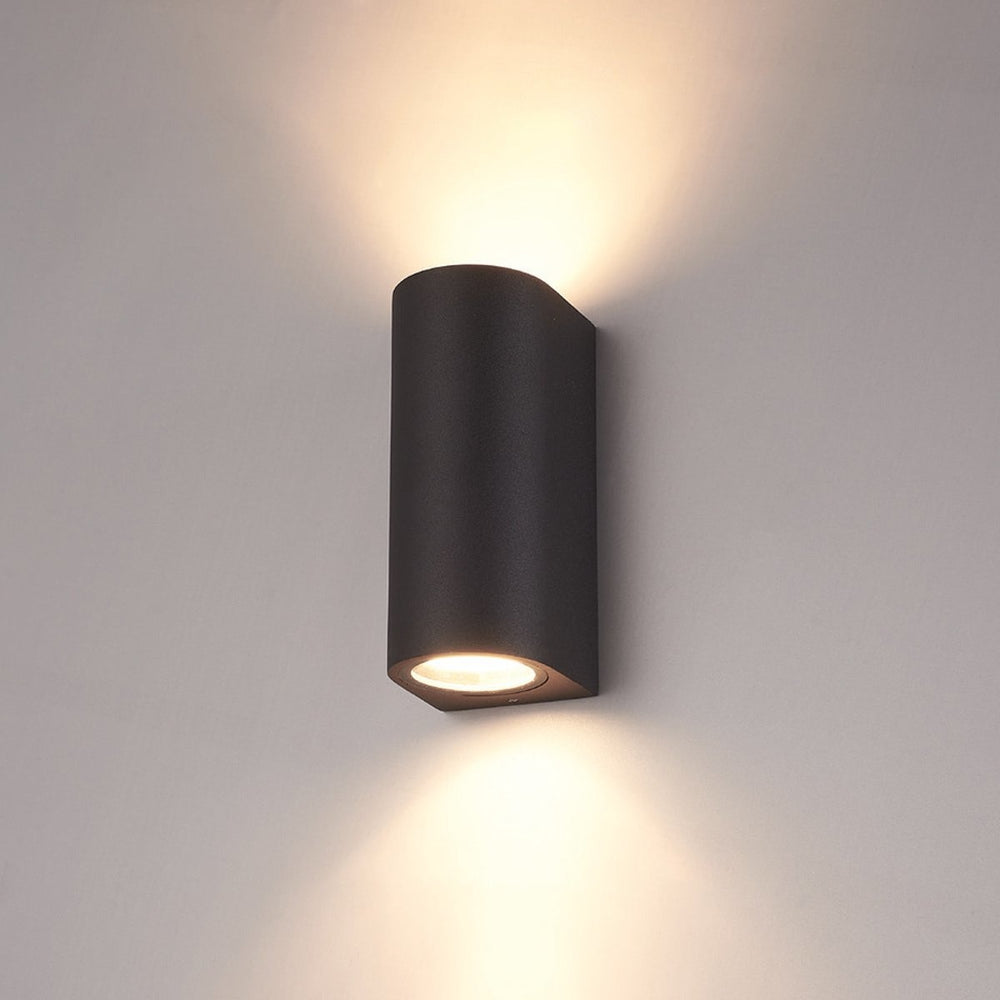 LED Applique Murale Extérieure |Up and Down -|Noir| GU10