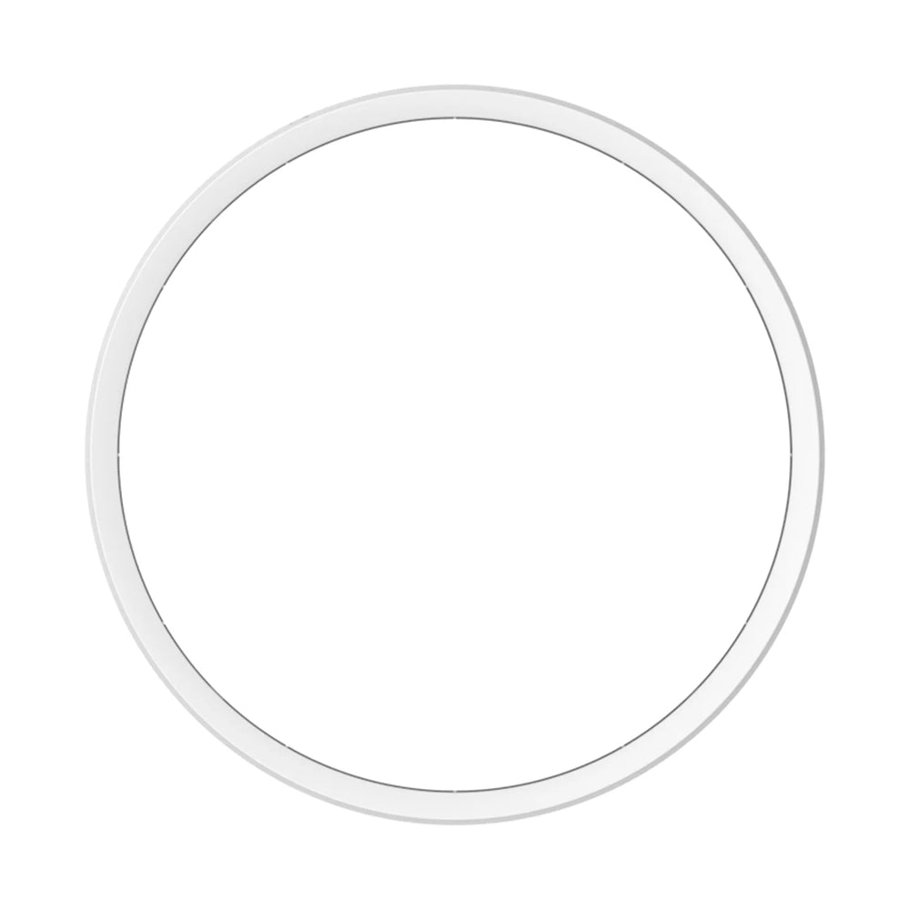 Hublot LED rond 250P, 10,5W, 1220 lumens, CCT commutable 3000K/4000K, IK10, Boîtier en aluminium blanc
