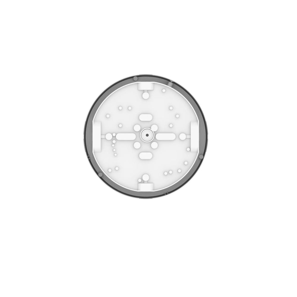 Hublot LED rond 250P, 10,5W, 1220 lumens, CCT commutable 3000K/4000K, IK10, Boîtier en aluminium blanc