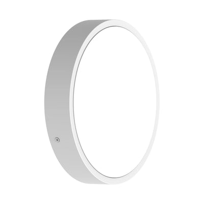 LED bulkhead rond 250P, 10.5W, 1220 lumen, 3000K/4000K schakelbare CCT, IK10, Witte aluminium behuizing