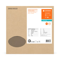 Applique LED circulaire en saillie Ø250 Blanc, 13W 960 lumens, 4000K, IP44