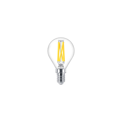 Philips MAS LEDLuster E14 P45 Heldere Glazen Lamp 5.9W=60W 220-240V 2200K-2700K 806 lumen 90CRI Dimbaar