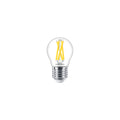 Philips MAS LEDLuster 3.5W E27 helder P45 dimbare LED lamp 2200-2700K 470 lumen 90CRI Warm Glow