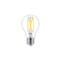 Philips MASTER Ampoule LED 5.9W E27 Verre Transparent Warm Glow 2200K-2700K 806 lumens CRI95 dimmable A60