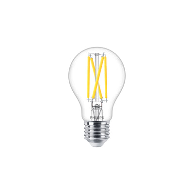 Philips MASTER LED lamp 5.9W E27 Helder Glas Warm Glow 2200K-2700K 806 lumen CRI95 dimbaar A60