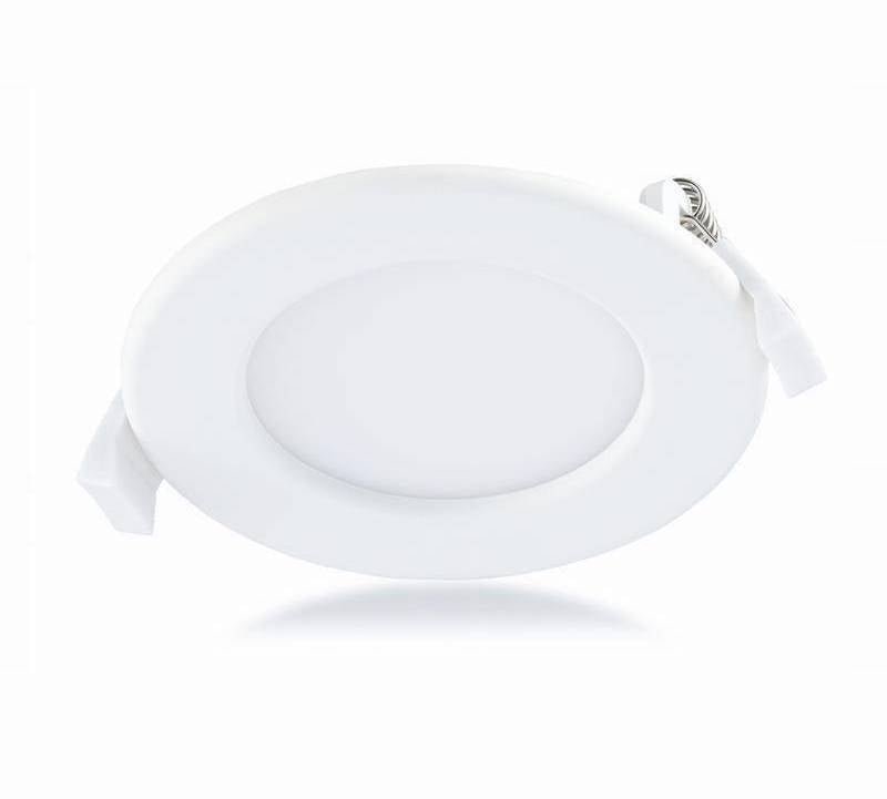 LED Inbouwspot rond - 6W vervangt 48W - Inbouwmaat 100x25mm - 6000K 
