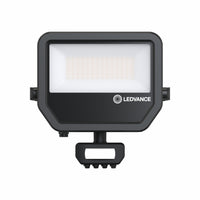 Projecteur LED avec détecteur GEN 3 Noir 41W 3000K 5500 lumens IP65 avec détecteur de mouvement et de luminosité, remplace 100W