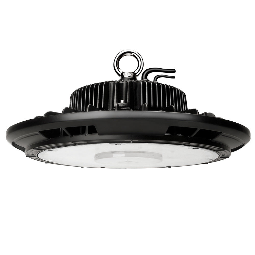LCB LED UFO High Bay dimmable 240W 4000K 150 lumens par watt IP20 puce Philips CE RoHS garantie 5 ans